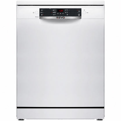 Lave-Vaisselle REVO Clario – 60 cm – 6 Programmes – Séchage Extra – 48 dB – Panier Réglable 3 Niveaux