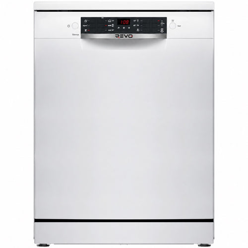 Lave-Vaisselle REVO Clario – 60 cm – 6 Programmes – Séchage Extra – 48 dB – Panier Réglable 3 Niveaux