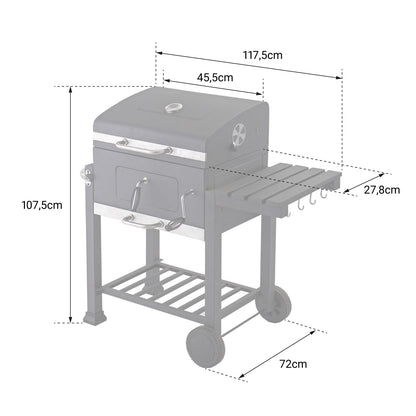Barbecue au charbon de bois REVO Faro