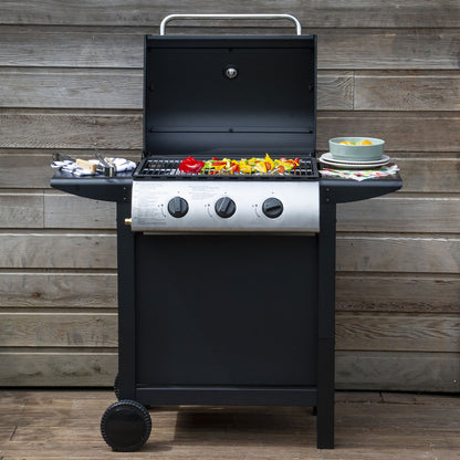 Barbecue Gaz Hawaï - 3 Brûleurs 8,4 kW Butane/Propane