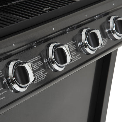 Barbecue au gaz Sorrento - 4 brûleurs avec thermomètre 14kW