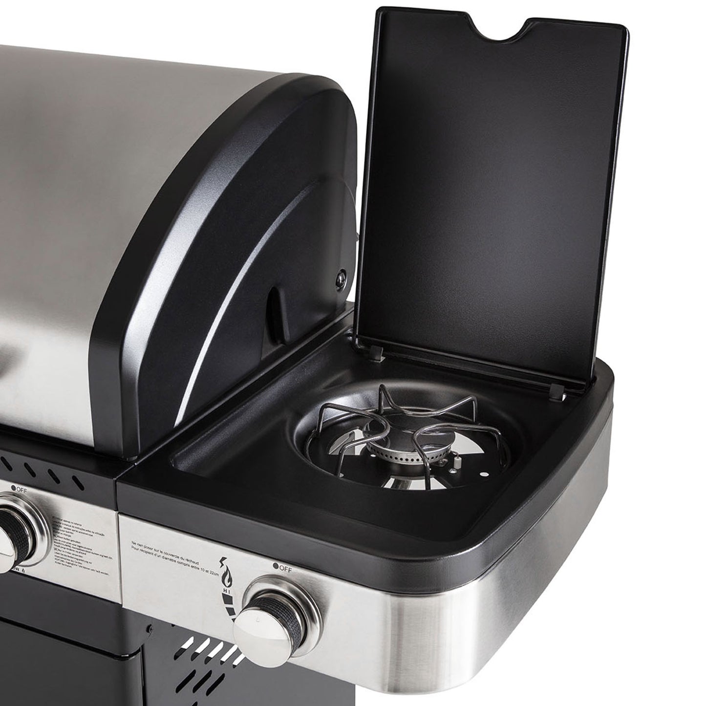 Barbecue gaz Majorque XL – 4 brûleurs 14,5 kW avec desserte