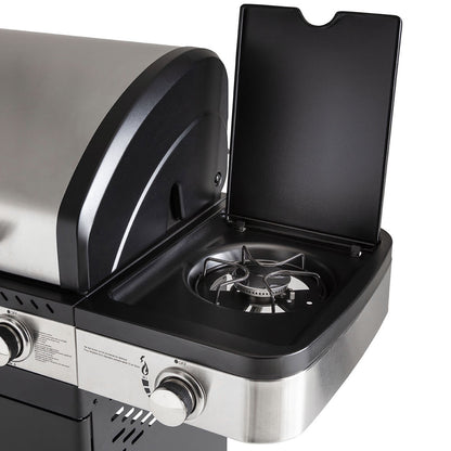 Barbecue gaz Majorque XL – 4 brûleurs 14,5 kW avec desserte
