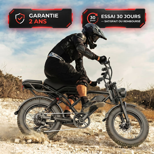 REVO Voltvogue™ – Vélo Électrique Fat Bike Tout-Terrain 1500W