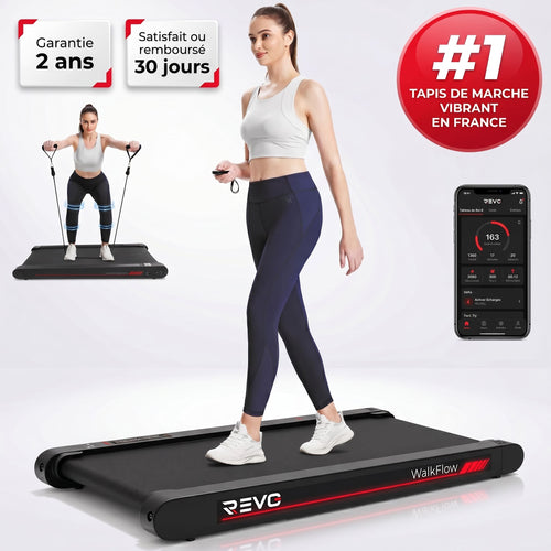 REVO WalkFlow™ – Tapis de Marche & Vibration Intelligent