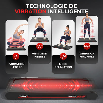 REVO WalkFlow™ – Tapis de Marche & Vibration Intelligent