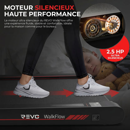 REVO WalkFlow™ – Tapis de Marche & Vibration Intelligent