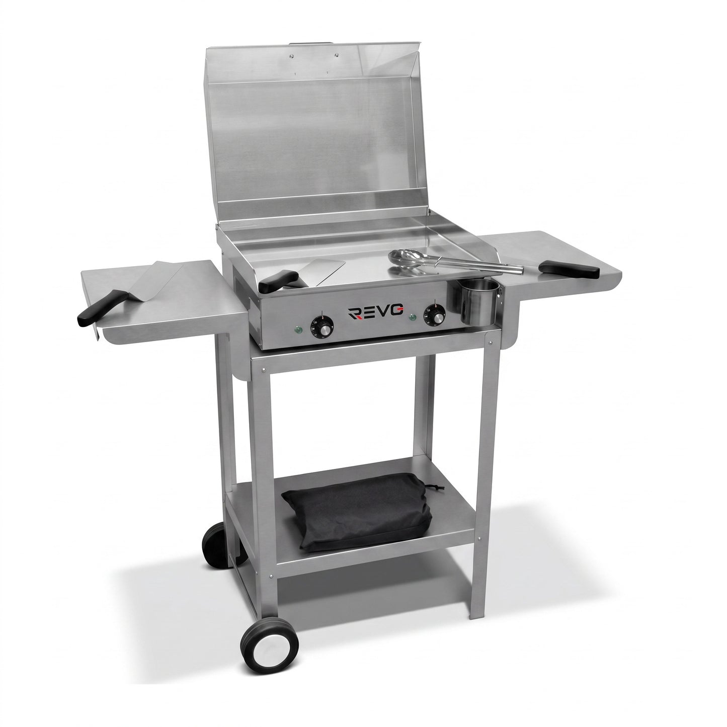 Pack Plancha Électrique REVO Alicante – Chariot & Accessoires Inclus – 2400 W