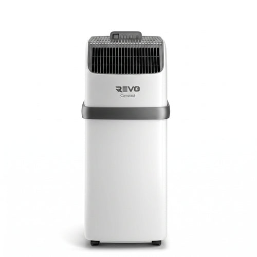 Climatiseur Mobile REVO Compact – 8 300 BTU – 2,1 kW – 3-en-1 – 52 dB – Classe A