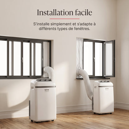 Climatiseur Mobile REVO AirSense 10 – 10 000 BTU – Classe A+ – Climatisation, Ventilation & Déshumidification