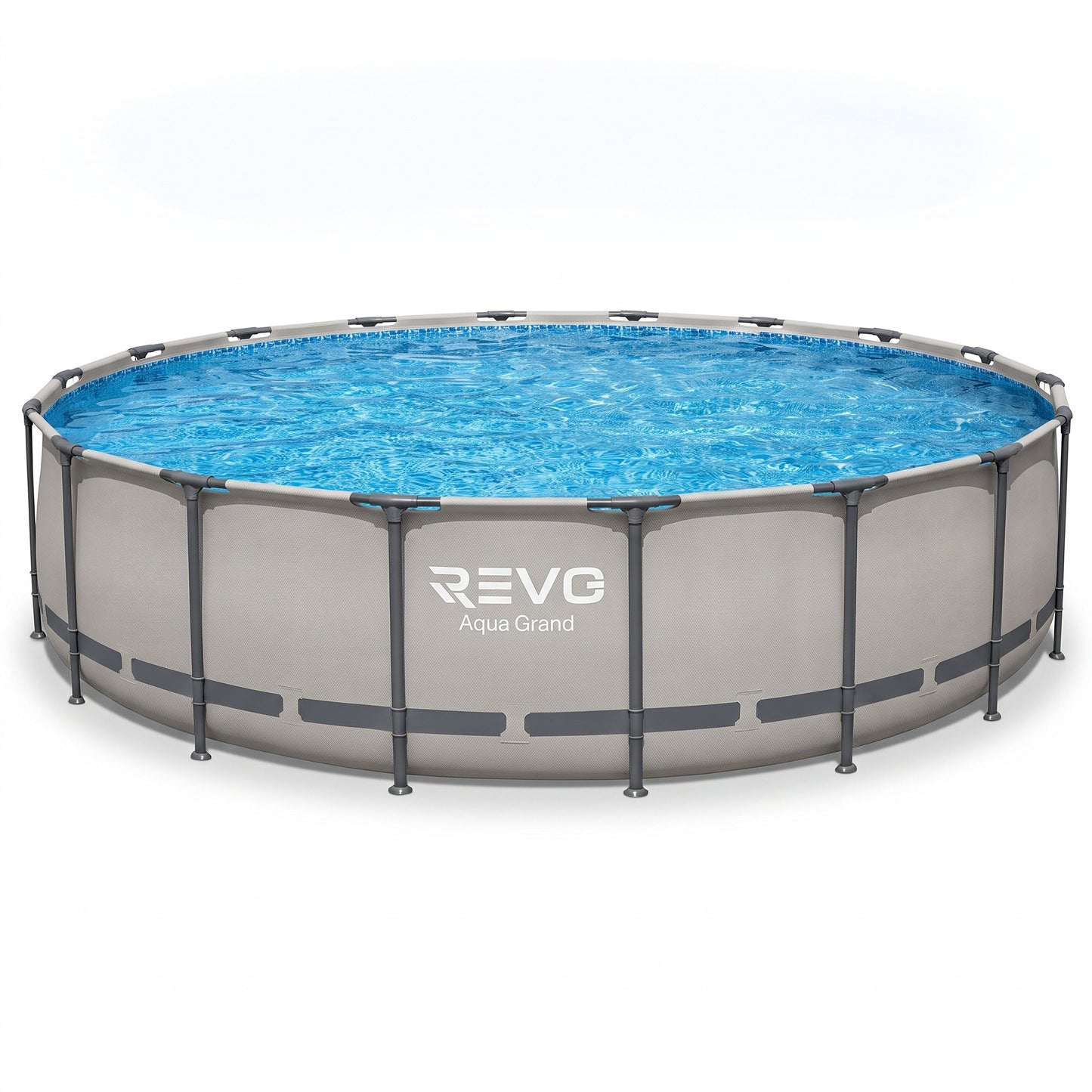 Piscine Hors-Sol Ronde REVO Aqua Grand – Ø427 × 122 cm – 15 232 L – Filtration 3 028 L/h