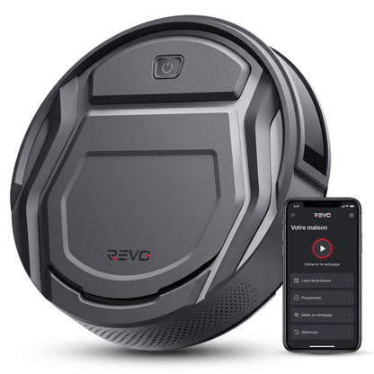 Robot Aspirateur REVO SlimForce 22 – 2 200 Pa, Connecté & Autonomie 120 min
