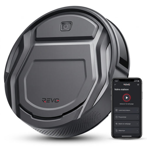 Robot Aspirateur REVO SlimForce 22 – 2 200 Pa, Connecté & Autonomie 120 min