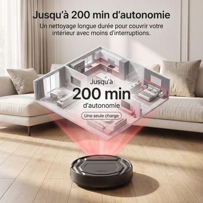 Robot Aspirateur REVO SlimForce 22 – 2 200 Pa, Connecté & Autonomie 120 min