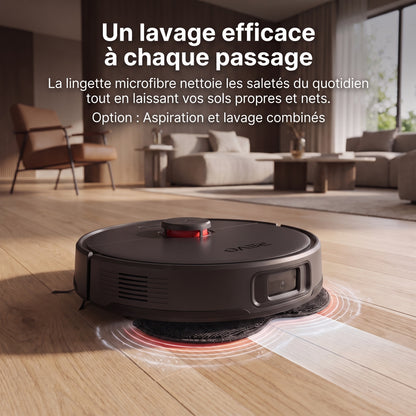 Robot Aspirateur Laveur REVO Nova 6 – 6 000 Pa avec Station Tout-en-Un & Navigation LiDAR