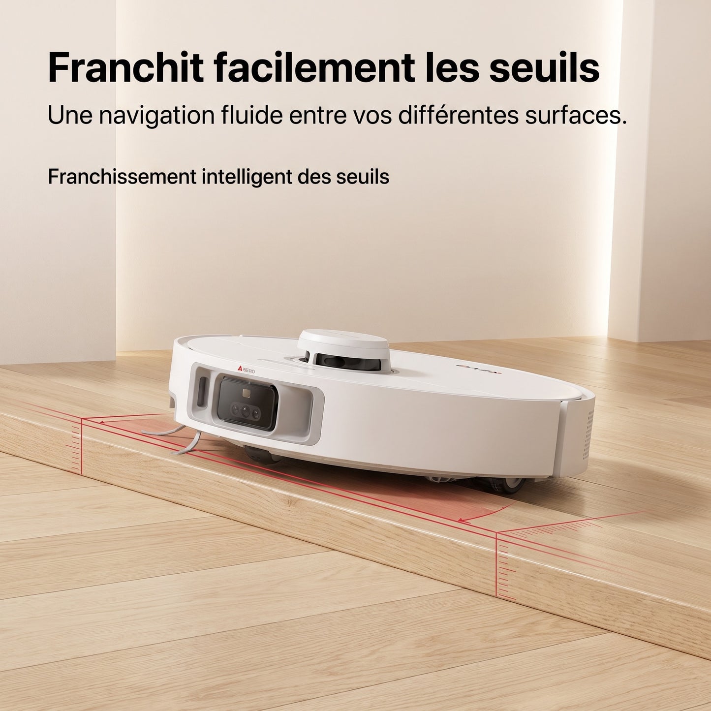 Robot Aspirateur Laveur REVO Vortex 19 – 19 000 Pa avec Station Automatique & Navigation Intelligente