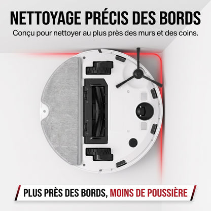 Robot Aspirateur Laveur REVO Vortex 13 –  13 000 Pa avec Station Auto-Vidage & Navigation Laser