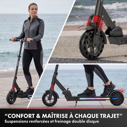 Trottinette Électrique REVO Voltis – 250 W – Autonomie 25 km – Batterie 36 V 5,2 Ah – Pneus 8"