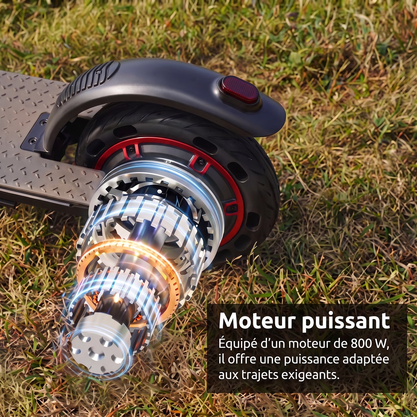 Trottinette Électrique REVO Voltis – 250 W – Autonomie 25 km – Batterie 36 V 5,2 Ah – Pneus 8"