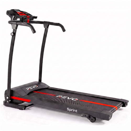 Tapis de Course Électrique REVO Sprint – 1100 W / 1,5 HP – Vitesse jusqu'à 12 km/h – Pliable – Inclinaison Réglable