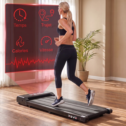 Tapis de Course Pliant REVO Flexo – 10 km/h – 2 Modes (Marche/Course) – Écran LED