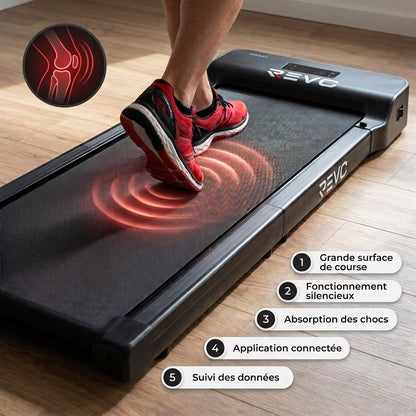 Tapis de Course Pliant REVO WalkingPad – 6 km/h – Charge 110 kg – Écran LED