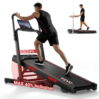 Tapis de Course Pliant REVO Summit – 10km/h – Charge 159kg – Écran LED