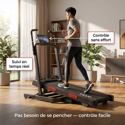 Tapis de Course Pliant REVO Summit – 10km/h – Charge 159kg – Écran LED