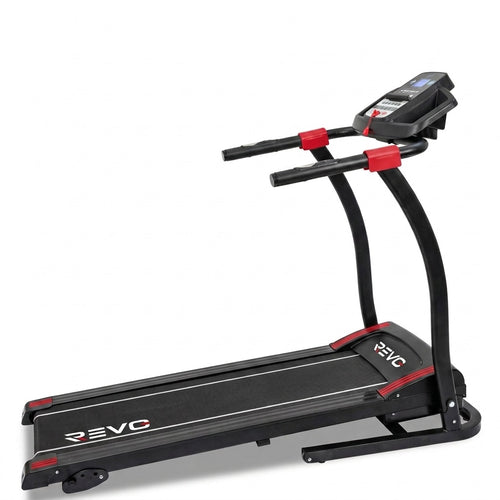 Tapis de Course Pliable REVO Motion 14 – 0,8 à 14 km/h – 12 Programmes – Surface 123 × 40 cm – Charge 120 kg