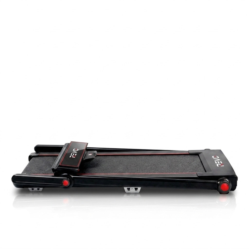 Tapis de Course Pliable REVO Tempo 16 – 1 à 16 km/h – 16 Programmes – Surface 120 × 45 cm – Pliage Ultra-Compact 19 cm