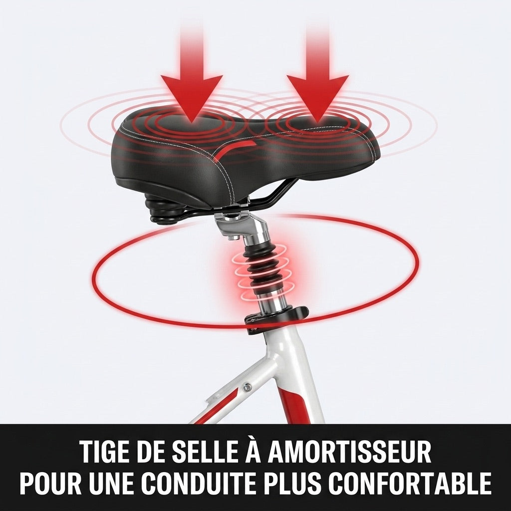 Vélo Électrique REVO Avenue 26″ – Moteur 250W – Batterie Amovible 36V 8,4Ah – Autonomie jusqu’à 70 km – Freins à Disque
