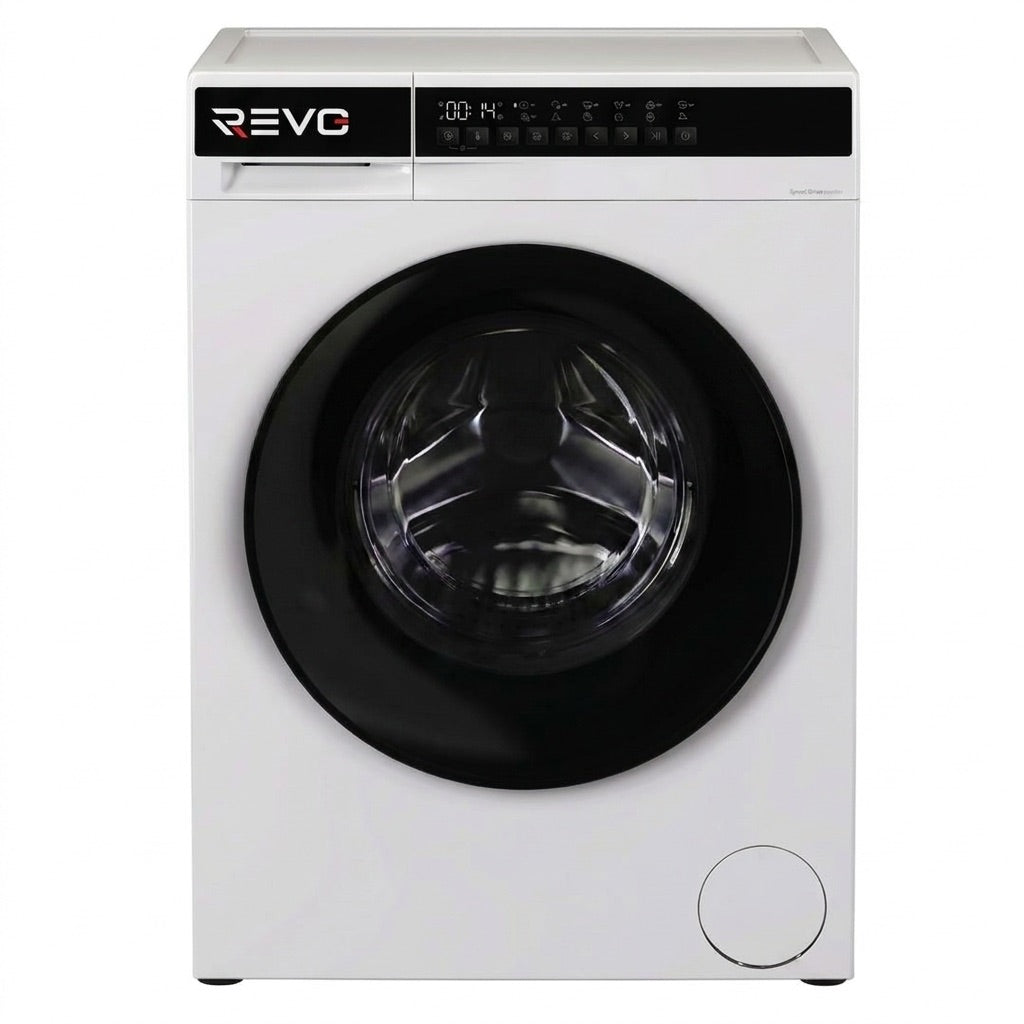 Lave-Linge REVO Pure 7 – Machine à Laver 7 kg – Classe A – 1 200 tr/min – 12 Programmes – Vapeur