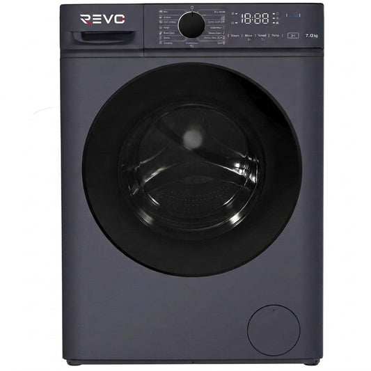 Lave-Linge Hublot REVO Nova 7 – Machine à Laver 7 kg – Classe A – 1200 tr/min – 15 Programmes & Vapeur.
