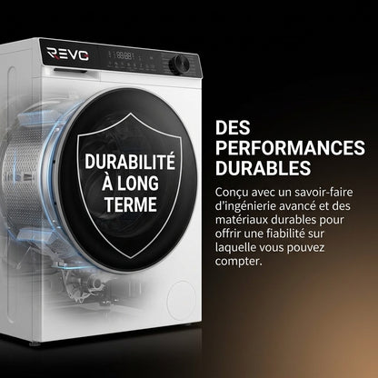 Lave-Linge Hublot REVO Majesta 13 – Machine à Laver 13 kg – Classe A – 1400 tr/min – 15 Programmes – Vapeur & Connectée
