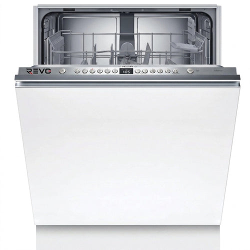 Lave-Vaisselle Tout Intégrable REVO Integra 60 – 60 cm – 6 Programmes – 3 Options – 48 dB – Panier Réglable 3 Hauteurs