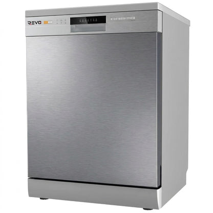 Lave-Vaisselle Pose Libre REVO Soreva 12 – 12 Couverts – 47 dB – 6 Programmes – Lavage Hygiénique 72°C – Inox