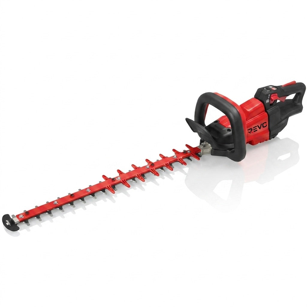 Taille-Haie Sans Fil REVO Stratos 60 – 18 V – Lame 60 cm – Moteur Sans Charbon – 4 400 cps/min – Espacement 35 mm