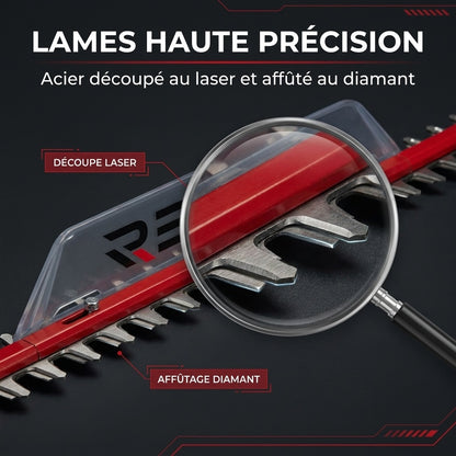 Taille-Haie Électrique REVO Blade 67 – 700 W – Lame 71 cm – Coupe 67 cm – Écartement 30 mm – Poignée Pivotante