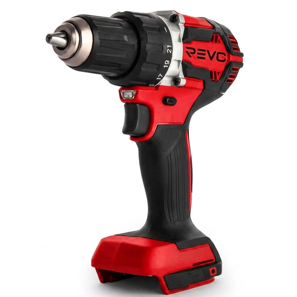 Perceuse-Visseuse Sans Fil REVO Vortex 54 – 18 V – 54 Nm – Moteur Brushless – 2 Vitesses – Mandrin 13 mm – Produit Seul