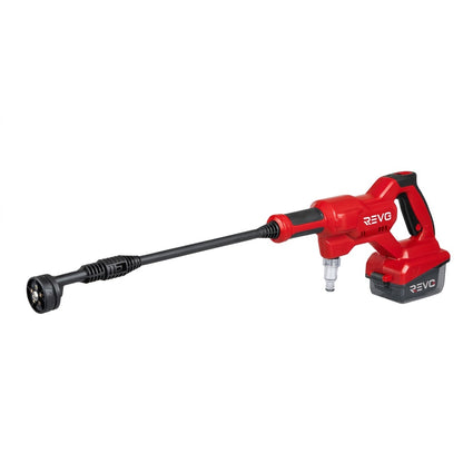 Nettoyeur Haute Pression Sans Fil REVO Hydro 24 – 18 V – Pression jusqu’à 24 bars – Débit 150 L/h – Auto-amorçage & Buse 5-en-1