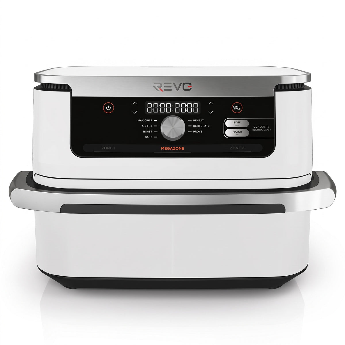 Air Fryer REVO Astoria 10 – 10,4 L – 2 Zones de Cuisson – 7 Modes – 2 470 W