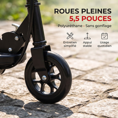 Trottinette Électrique Enfant REVO KidVolt 12 – 120 W – Jusqu’à 12 km/h – Autonomie 8 à 10 km – Pliable & Réglable