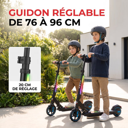 Trottinette Électrique Enfant REVO Spark 15 – 150 W – 3 Vitesses – Jusqu’à 15 km/h – Autonomie 8 km