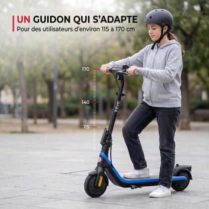 Trottinette Électrique Enfant REVO Kinetik 16 – Jusqu’à 16 km/h – Autonomie jusqu’à 16 km – 3 Modes de Conduite – Guidon Réglable