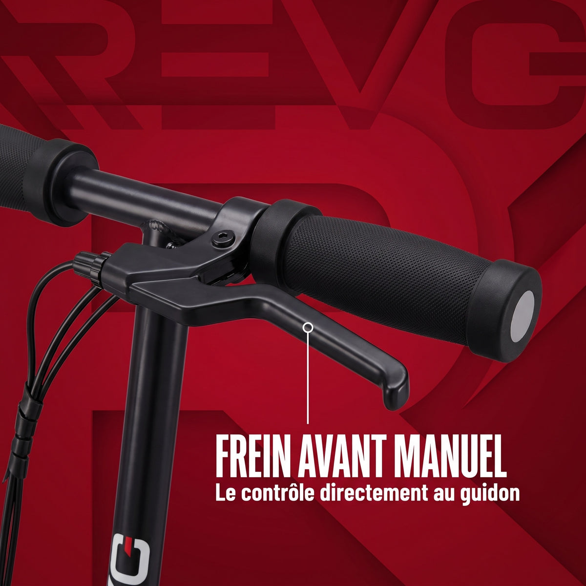 Trottinette Électrique Enfant REVO Junior 85 – 85 W – Jusqu’à 16 km/h – Batterie 12 V – Dès 8 ans