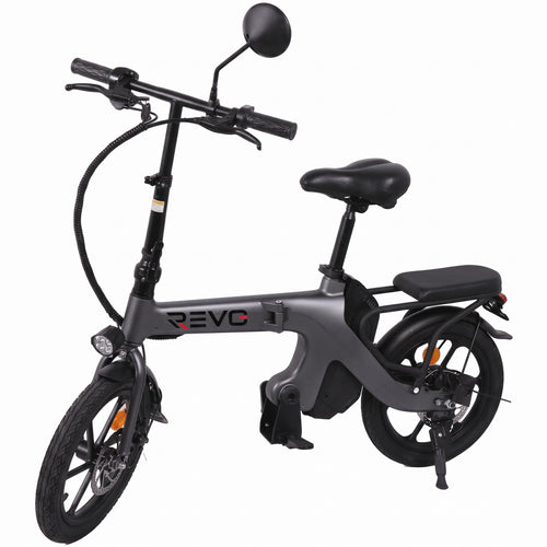 Draisienne Électrique Pliable REVO Velix 16 – Roues 16" – Batterie Amovible 10,4 Ah – Freins à Disque Avant & Arrière