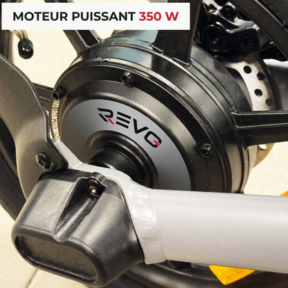 Draisienne Électrique REVO Glide 14 – 350 W – Autonomie jusqu’à 15 km – Roues 14″ – Batterie Amovible 36 V 5,2 Ah