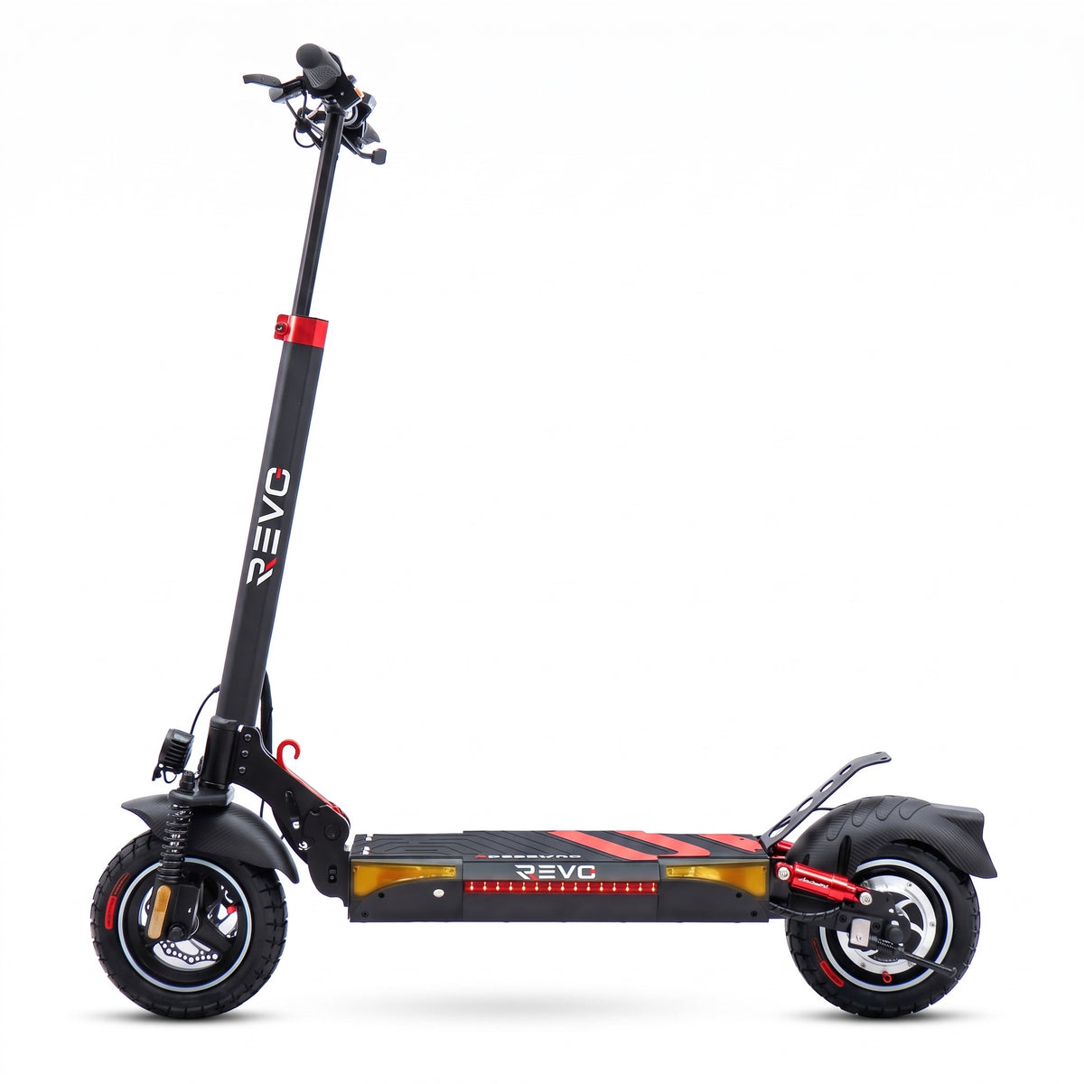 Trottinette Électrique REVO Axion 800 – 800 W Max – Autonomie jusqu’à 45 km – Batterie 48 V 13 Ah – Double Suspension – Roues 10"