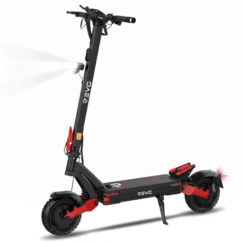 Trottinette Électrique REVO Apex X2 – 2 × 1800 W – Batterie 52 V 23,4 Ah – Pneus 10″ Tubeless – Double Suspension – APP & NFC