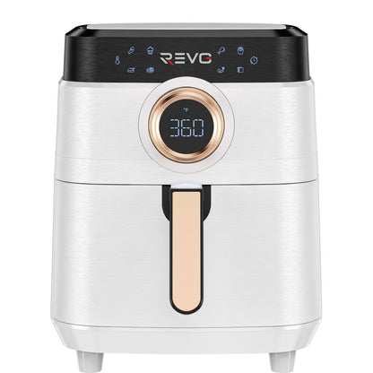 Airfryer REVO Savoris 1700 – Friteuse à Air 1700 W – 8 Préréglages – Écran Tactile – Blanc
